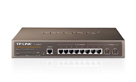 Tp-Link Omada TL-SG3210 8 Port Gigabit L2 Switch