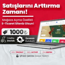 E-Ticaret Yazılımları