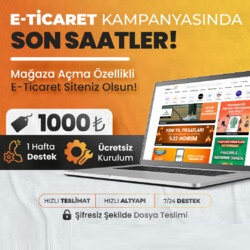 E-Ticaret Yazılımları